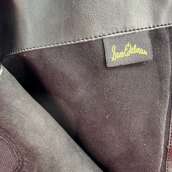 Sam Edelman Women's Penny Leather Riding knee high Boot Shoe - Picture 10 of 13